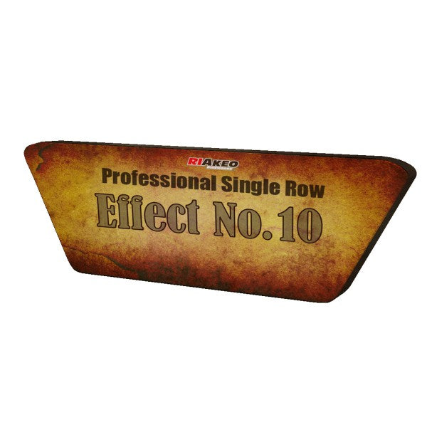 Single Row Effect No.10