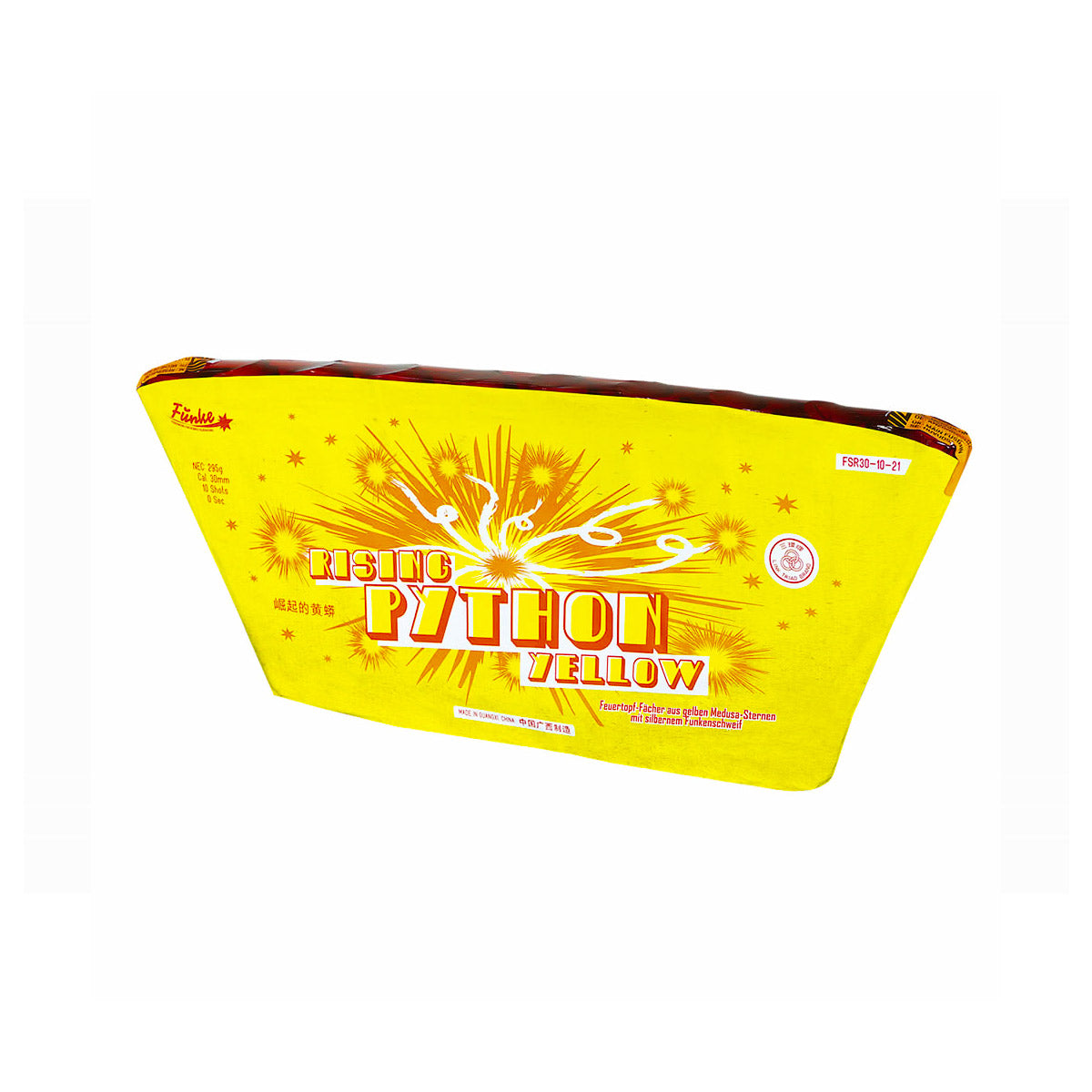 Rising Python Yellow