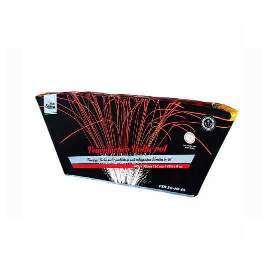 Feuerfächer Volta Rot