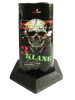 3 Klang Bombenrohr Glitterflitter