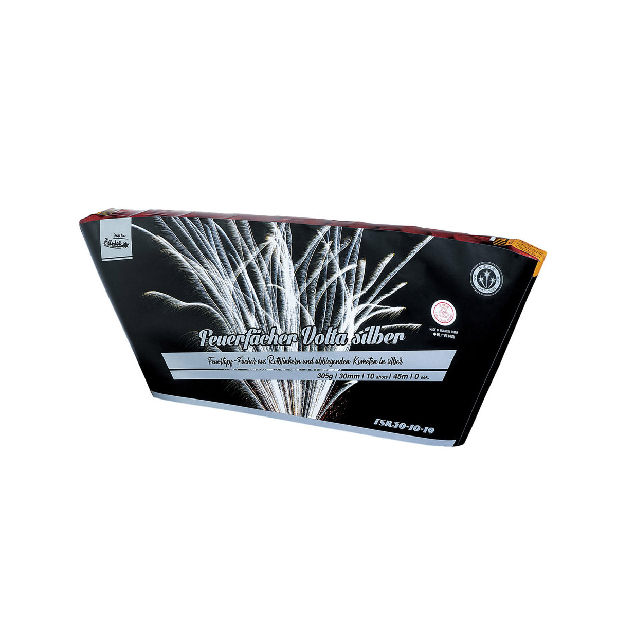 Feuerfächer Volta Silber