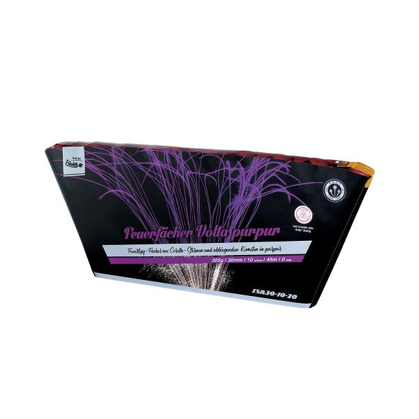 Feuerfächer Volta Purpur